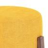 Nicole Stool in Matte Mustard Yellow Colour