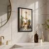 The Castle Decor Funny Giraffe Reading Newspaper Toilet Wall Art 8x12 Inch