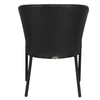 Lismore  Wicker Table And Chair Set In Black Finish