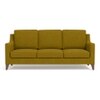 Abbey 3 Seater Fabric Sofa in Olive Green Colour