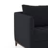 Florence Premium 3 Seater Fabric Sofa in Deep blue velvet Colour