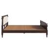 Regal Shesham Solid Wood King Size Bed Non Storage Bed In Provincia Teak Finish