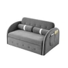 Jayen 3 Seater Pull Out Sofa cum Bed  in Grey Colour
