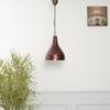 Runa Single Light Ceiling Pendant in Antique Copper