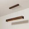 Synergy 36 Brown Solid Wood Single Hanging Light