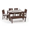 Arabia Oribi 6 Seater Dining Table With Capra Bench