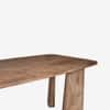 Serenzia Franz Solid Wood 6 Seater Dining Table in Limewash Finish