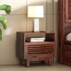 Cambry Solid Wood Bedside Table In Honey Finish
