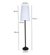 FZ Kulfi Shade Floor Lamp in White Shade