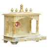 D'Dass Hari Om Wooden Temple For Pooja In Home and Office