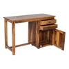 lina Sheesham Wood  Study Table in Teak Finish