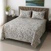 Threads Silky Touch Camri Series Premium Super King Size Flat Bedsheet 275 x 275 cms