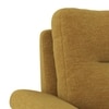 Adelaide Premium 2 Seater Fabric Sofa In Ochre