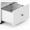 Riley Engineered Wood Bedside Table in Dual Tone Finish