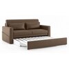 Camden 3 Seater Pull Out Sofa cum Bed In Mocha Brown Colour