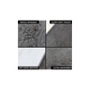 Theresa Grey Solid Natural Fiber 30x18 inches Anti-Skid Bath Mat