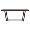 Caprica 6 Seater Dining Table In Mango Walnut Finish