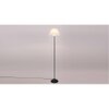 Sheldon Black Cotton Shade Floor Lamp