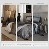 Stoa Paris Super King Size Enriched Cotton Bedsheet with 2 Pillow Covers  Size Night Safari