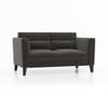 Lewis Sofa Set (Colour : Smoke Grey, Cushion : Soft, Seater : 2+1+1)