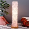 Chet Multicolour Cotton Shade Floor Lamp