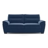 Adelaide Premium 3 Seater Fabric Sofa in Lapis Blue Colour