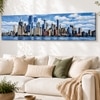 New York City Skyline Canvas Wall Art 12 x 46 Inch