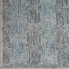 Azure Labyrinth Carpet Size 7.8x5.5 ft.