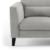 Lewis 3 Seater Fabric Sofa in Vapour Grey Colour