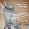 Kepler Brooks Vogue Premium Office Chair in Grey Colour