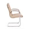 Elegant Cantilever Chair In Cream Colour
