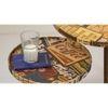 Crushing on Coffee Round Nesting Tables with Wooden Legs, Side Tables, Wooden Tables, Living Room Decor by A Tiny Mistake