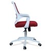 Xeanea Mid Back Ergonomic Chair in Red Colour