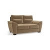 Adelaide Luxe 2 Seater Fabric Sofa in Fawn Velvet Colour