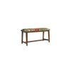 Fringor Solid Wood Bench In Provincial Teak Finish
