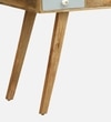 Viterbo Solid Wood Study Table In Natural Finish