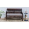 Nehmat 2 Seater Wooden Sofa