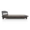 Tahiti Platform Bed Queen Dark Chestnut Finish
