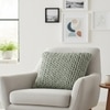 Knotty Ryegrass Cotton Knitted Cushion Cover 18X18 Inches