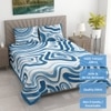 Threads Luxury Pure Cotton Super King Size bedsheets 275 x275