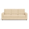 Apollo High Back 3 Seater  Fabric Sofa In Birch Beige Colour