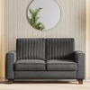 Apollo Neo 2 Seater Fabric Sofa In Steel Colour