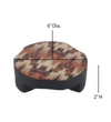 Ireka Home Rang Multipurpose Trivet | Acacia Wood Tabletop Trivet | Hot Pot Mat Stand with Enamel-Coated Wooden Legs | Kitchen & Dining Essential
