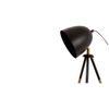 Teak Bud Desk Lamp Black