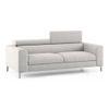 Chelsea 3 Seater Fabric Sofa (Vapour Grey)