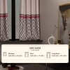 Stoa Paris Satin Window Curtain, 70% Blackout Curtains,   Privacy Lining, Pack of 2, Versailles - Noble Rose with Back Lining