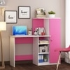 Marvel Study Table In Frosty White And Pink