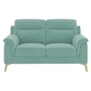 Niwara Velvet 2 Seater  sofa in Pista Green color