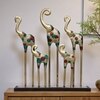 Ava Metal Showpiece in Multicolor