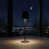 Metro Matte Black Glow Desk Lamp